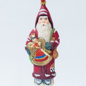 Nürnberg "Rauschgoldengel" Matte Santa Ornament