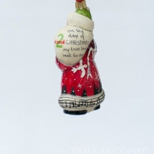 2nd Day of Christmas Glimmer Ornament