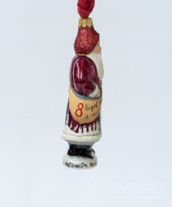 8th Day of Christmas Glimmer Ornament