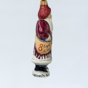 8th Day of Christmas Glimmer Ornament