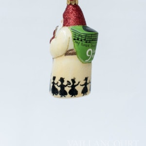 9th Day of Christmas Glimmer Ornament