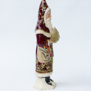 Neiman Marcus Brocaded Statement Santa