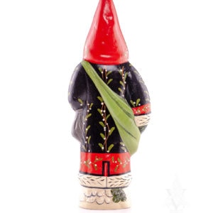Black and Red Father Christmas With Angel