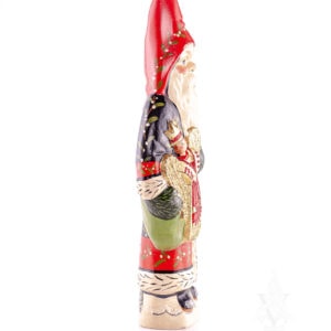 Black and Red Father Christmas With Angel