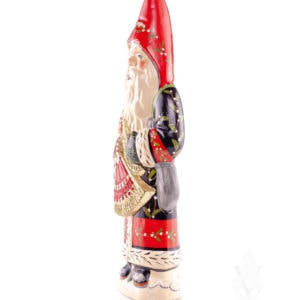 Black and Red Father Christmas With Angel