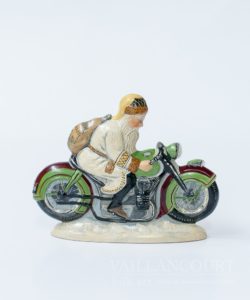 Collector's Design Series Santa on Motorcycle One of a Kind