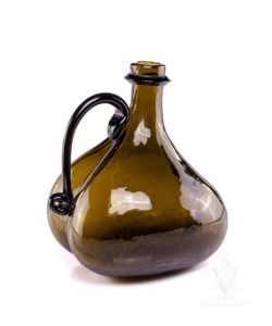 Dark Green Onion Bottle