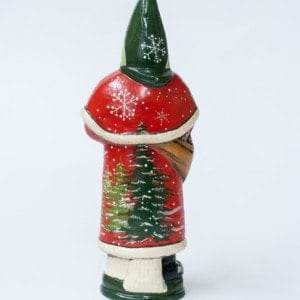 Woodland Father Christmas with Cardinals