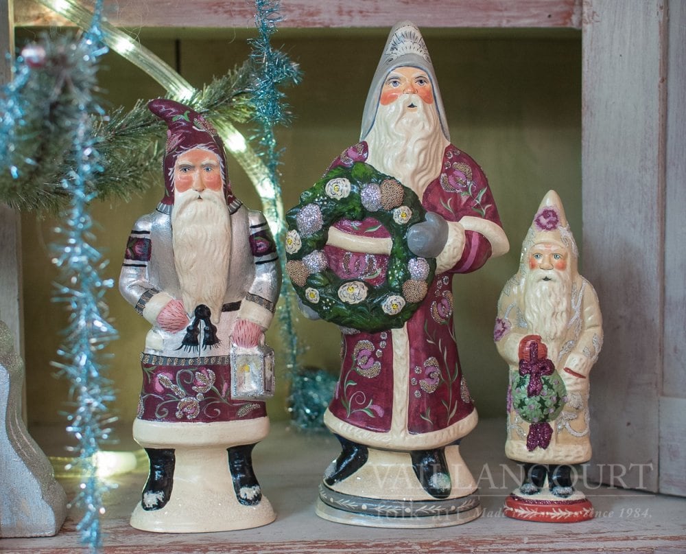 Plum & Floral: Fashion Trend in Chalkware