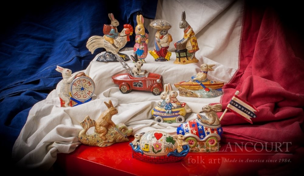 The Patriotic Parade Chalkware Series