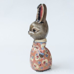 Bunny in Dress with Basket