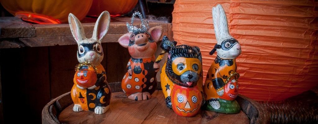 Chalkware Halloween Parade Series by Vaillancourt Folk Art