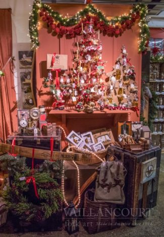 Wine staves, literary themed candles, and smoke and amber come together to create a masculine holiday to remember.
