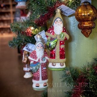 The Second Edition of the Twelve Days of Christmas Ornaments by Vaillancourt.