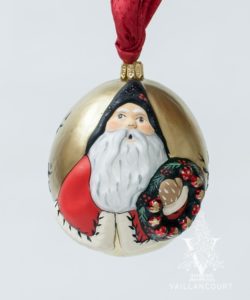 Jingle Balls™ Colonial Hospitality Santa on Gold