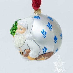 Jingle Balls™ Fleur-de-lis Santa