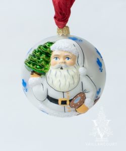 Jingle Balls™ Fleur-de-lis Santa
