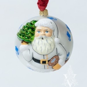 Jingle Balls™ Fleur-de-lis Santa