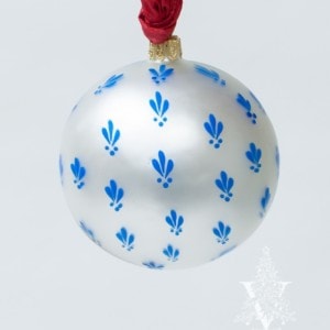 Jingle Balls™ Fleur-de-lis Santa