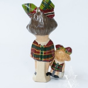 CHRISTMAS GIRL WITH DOLL