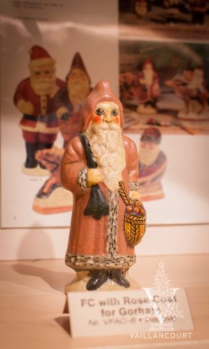 Licensed Vaillancourt Folk Art Chalkware by Gorham Silver from 1987.