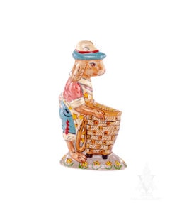Patriotic Parade Bunny With Basket of Stars