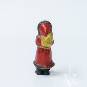 Original Father Christmas with Sack and Crackle Finish One of a Kind