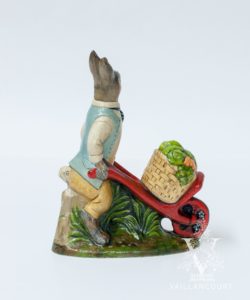 Painting Workshop Dressed Gardening Rabbit