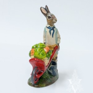 Painting Workshop Dressed Gardening Rabbit