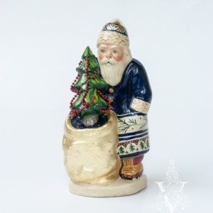 Collector's Design Series Santa With Gold Bag