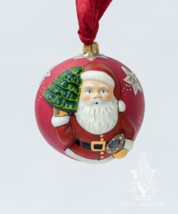 "Jingle Ball" Light Red American Santa