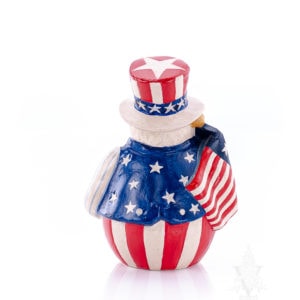 Uncle Sam Patriotic Santa