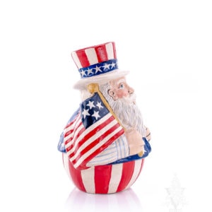Uncle Sam Patriotic Santa