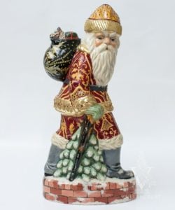 Bergdorf Goodman Saint Nicholas with Walking Stick One Of A Kind