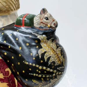 Bergdorf Goodman Saint Nicholas with Walking Stick One Of A Kind