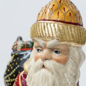 Bergdorf Goodman Saint Nicholas with Walking Stick One Of A Kind