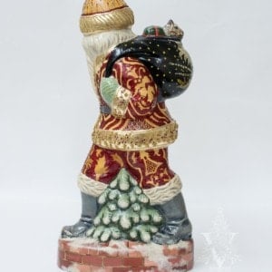 Bergdorf Goodman Saint Nicholas with Walking Stick One Of A Kind