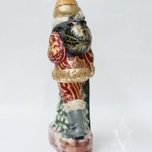Bergdorf Goodman Saint Nicholas with Walking Stick One Of A Kind