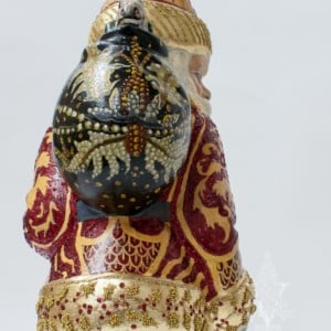 Bergdorf Goodman Saint Nicholas with Walking Stick One Of A Kind