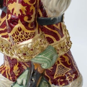 Bergdorf Goodman Saint Nicholas with Walking Stick One Of A Kind