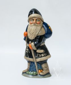 Large Haunted Santa With Walking Stick