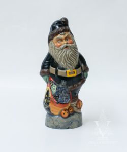 Halloween Vintage Santa with Open Bag