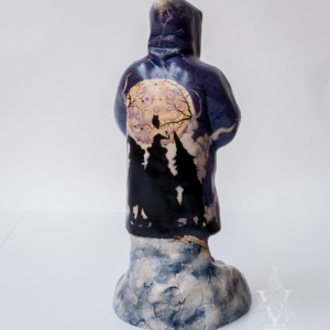 Large Hooded Halloween Knecht Ruprecht
