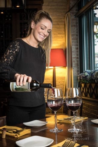 Vaillancourt Christmas Wine proudly being served at VIA on Shrewsbury Street in Worcester, MA