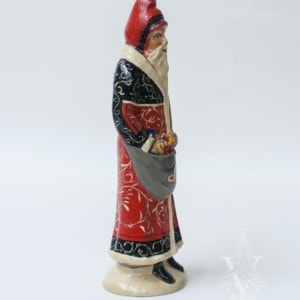 P�re Fouettard In Red & Black with Gifts
