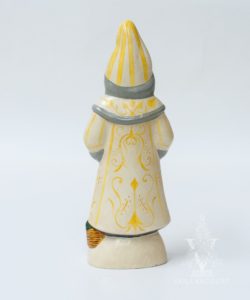 Colonial Santa with Pineapple in White