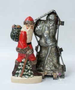 Father Christmas with Walking Stick (Original with Mould)