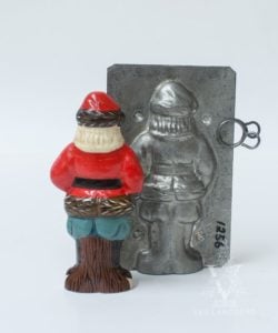 Santa with Striped Mittens (Original with Mould)
