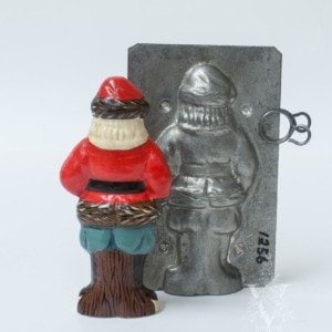 Santa with Striped Mittens (Original with Mould)