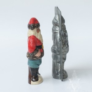 Santa with Striped Mittens (Original with Mould)